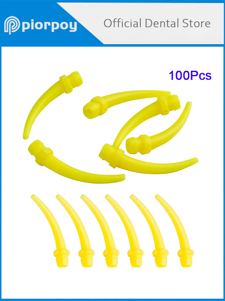 Teeth Whitening Gel Syringes - PIORPOY100 шт., насадки для смешивания зубов,