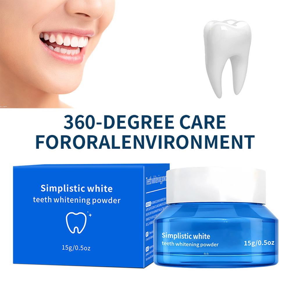 Teeth Paint Whitening - 15 г отбеливающего порошка для зубов