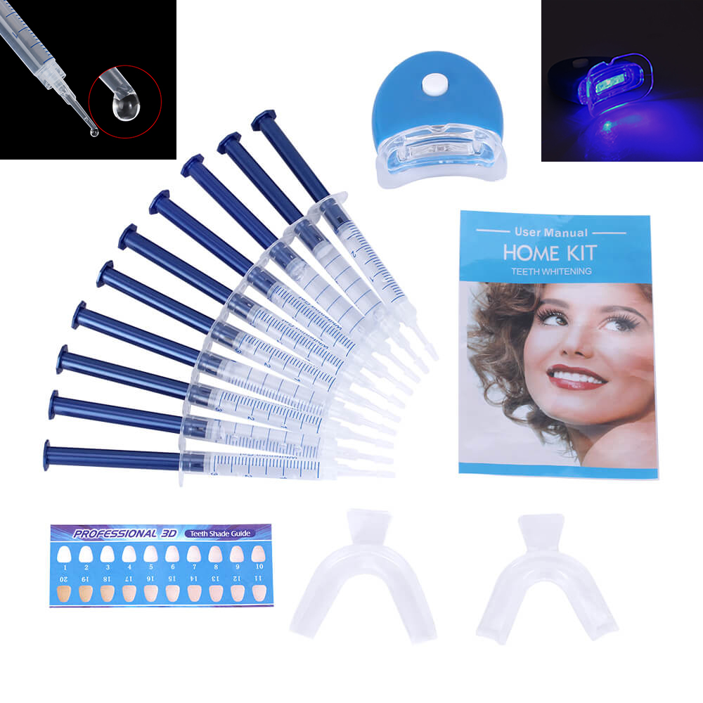 Teeth Whitening Bleaching Kit - 1 комплект, отбеливание зубов, 44% перекись,