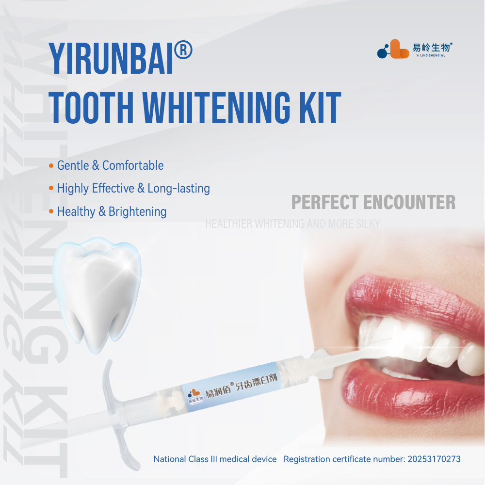 Teeth Whitening Kit With Light - Гель для отбеливания зубов Taseyi Clinic-Use