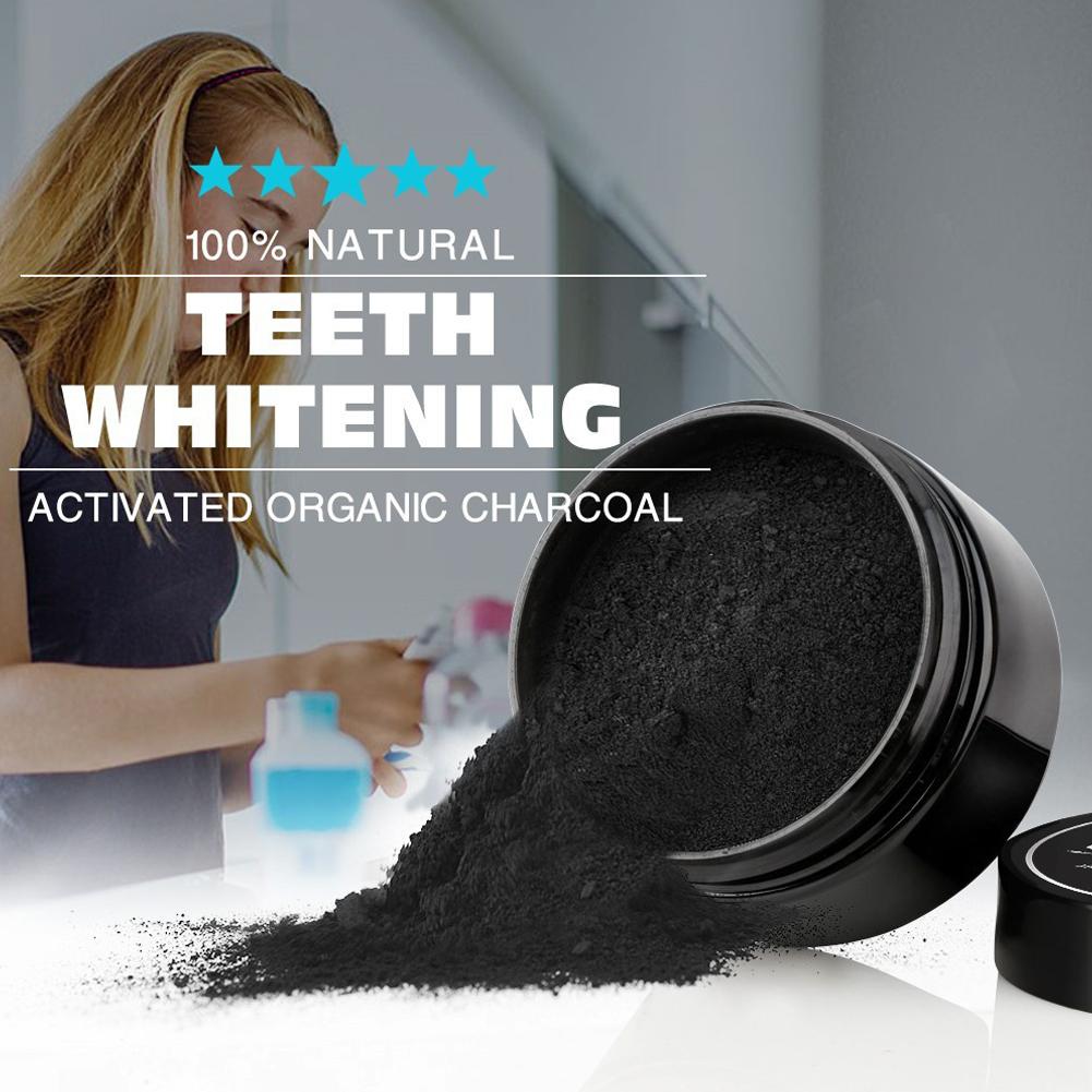 Teeth Whitening Activated Organic Charcoal - Натуральный органический порошок для отбеливания зубов