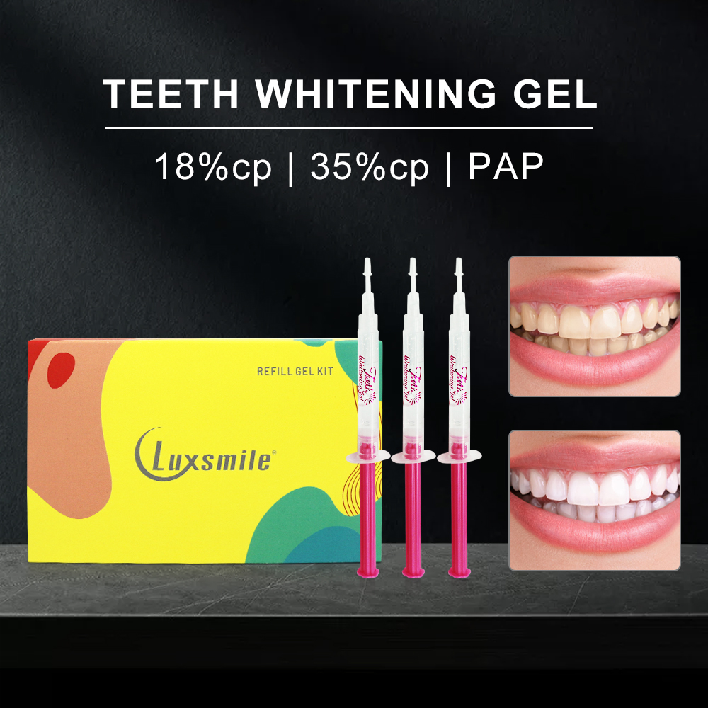 Teeth Whitening Gel Syringes - Luxsmile Набор гелей для отбеливания зубов