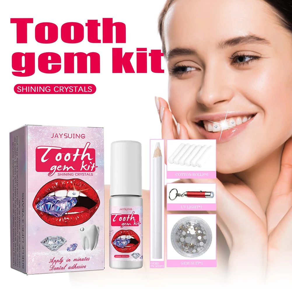 Teeth Whitening Kit With Light - DIY зубной адаптер с кристаллами с