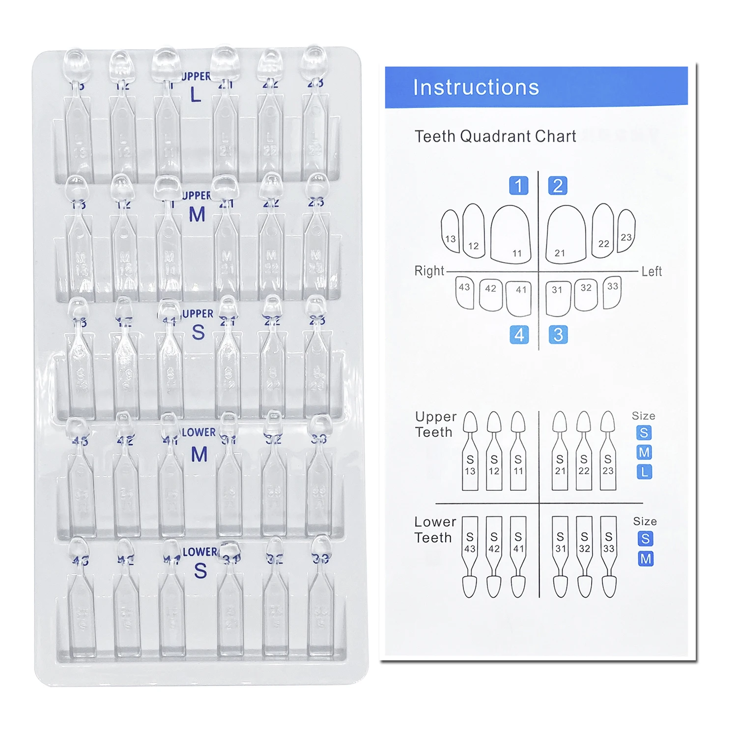 32 шт./компл., набор форм для  – обзор и цена Teeth Whitening Kit With Light