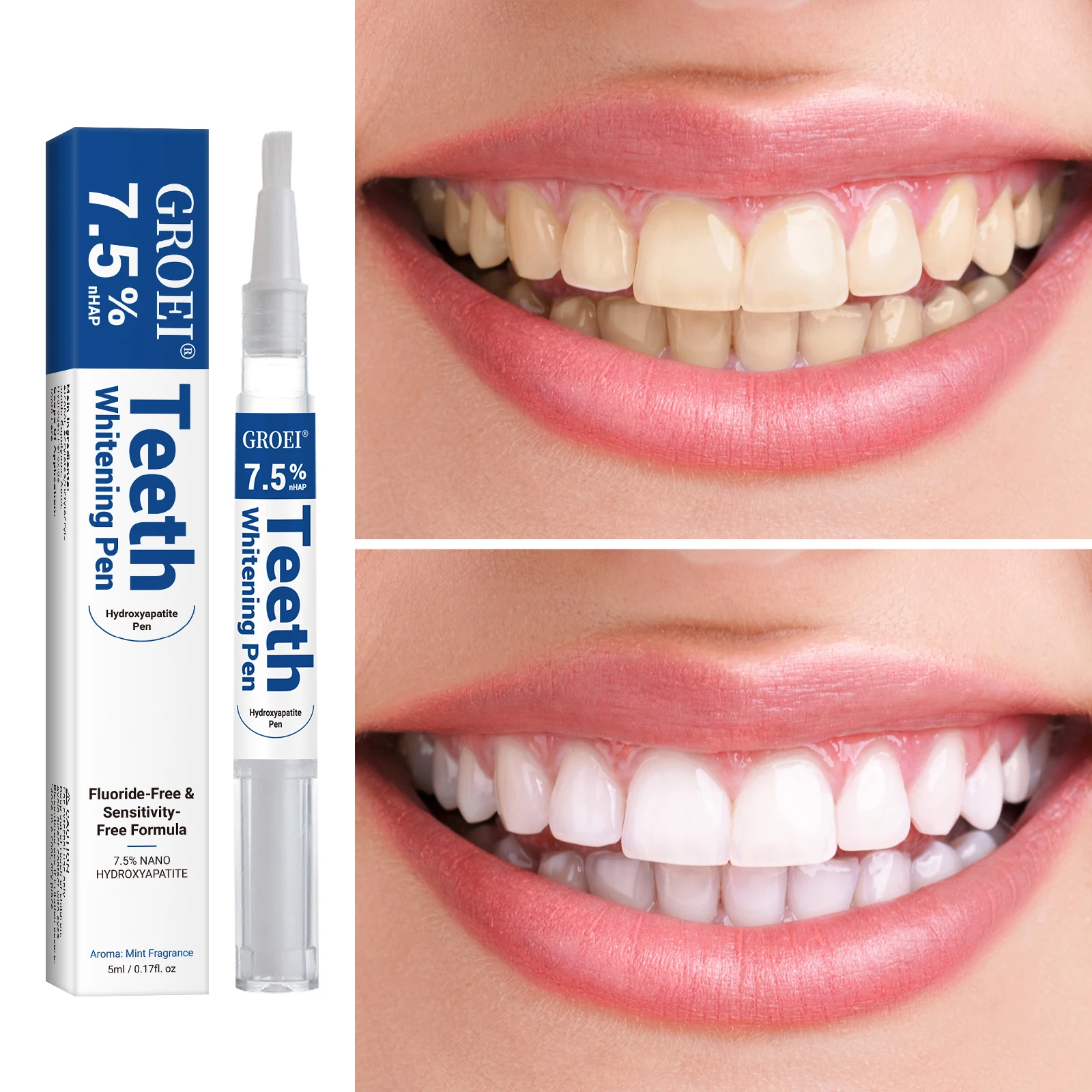Гидроксипатитовая ручка для от – обзор и цена Teeth Paint Whitening