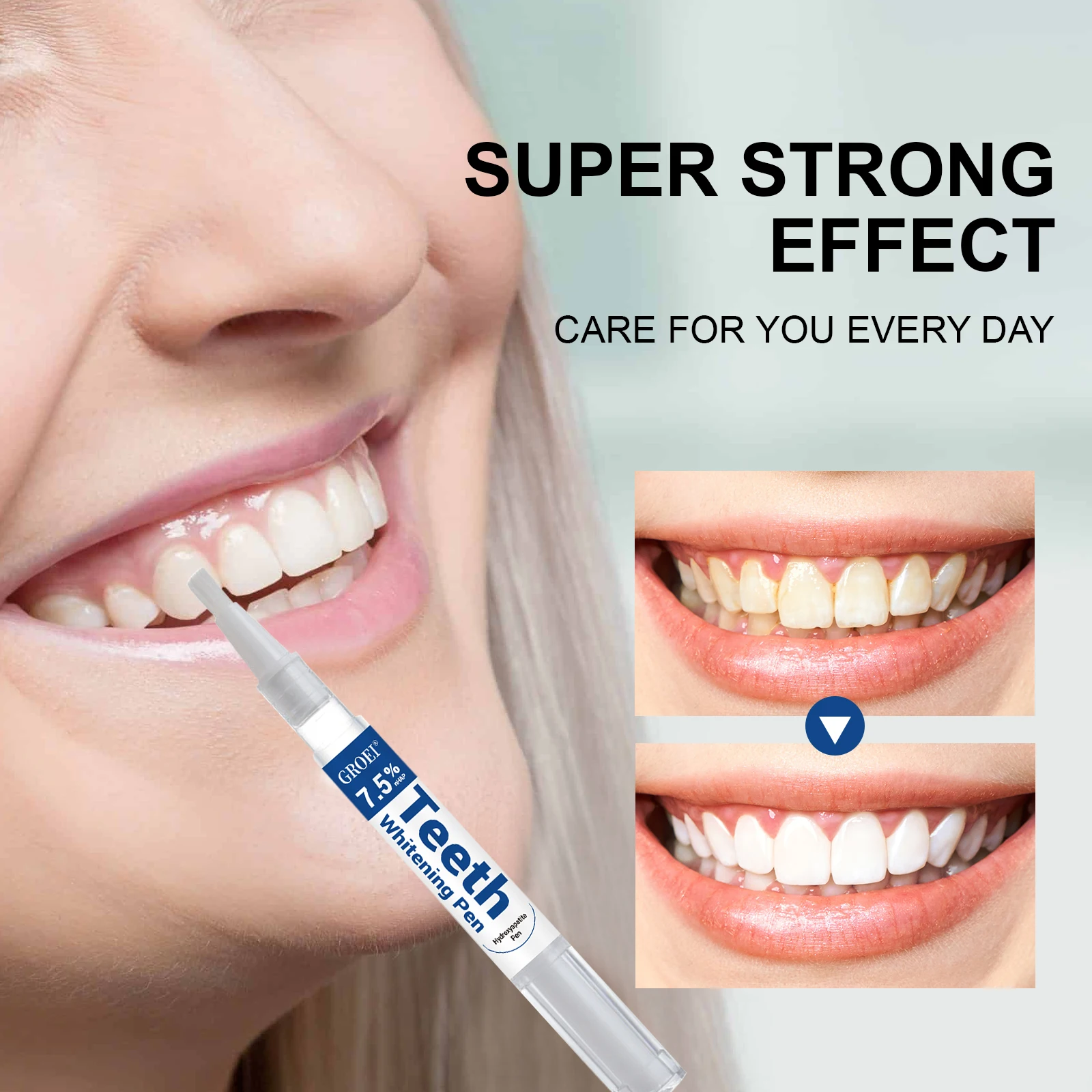 Гидроксипатитовая ручка для от – обзор и цена Teeth Paint Whitening
