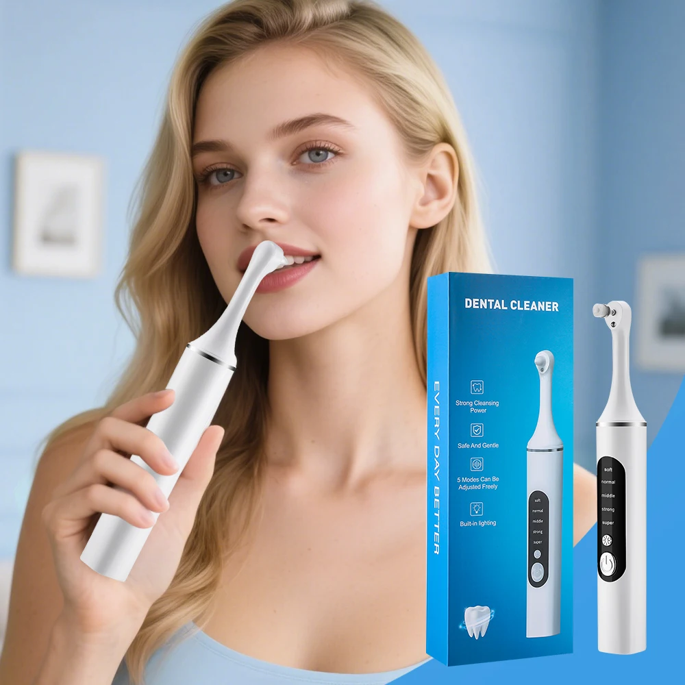 Электрический полировщик зубов – обзор и цена Teeth Whitening Kit With Light