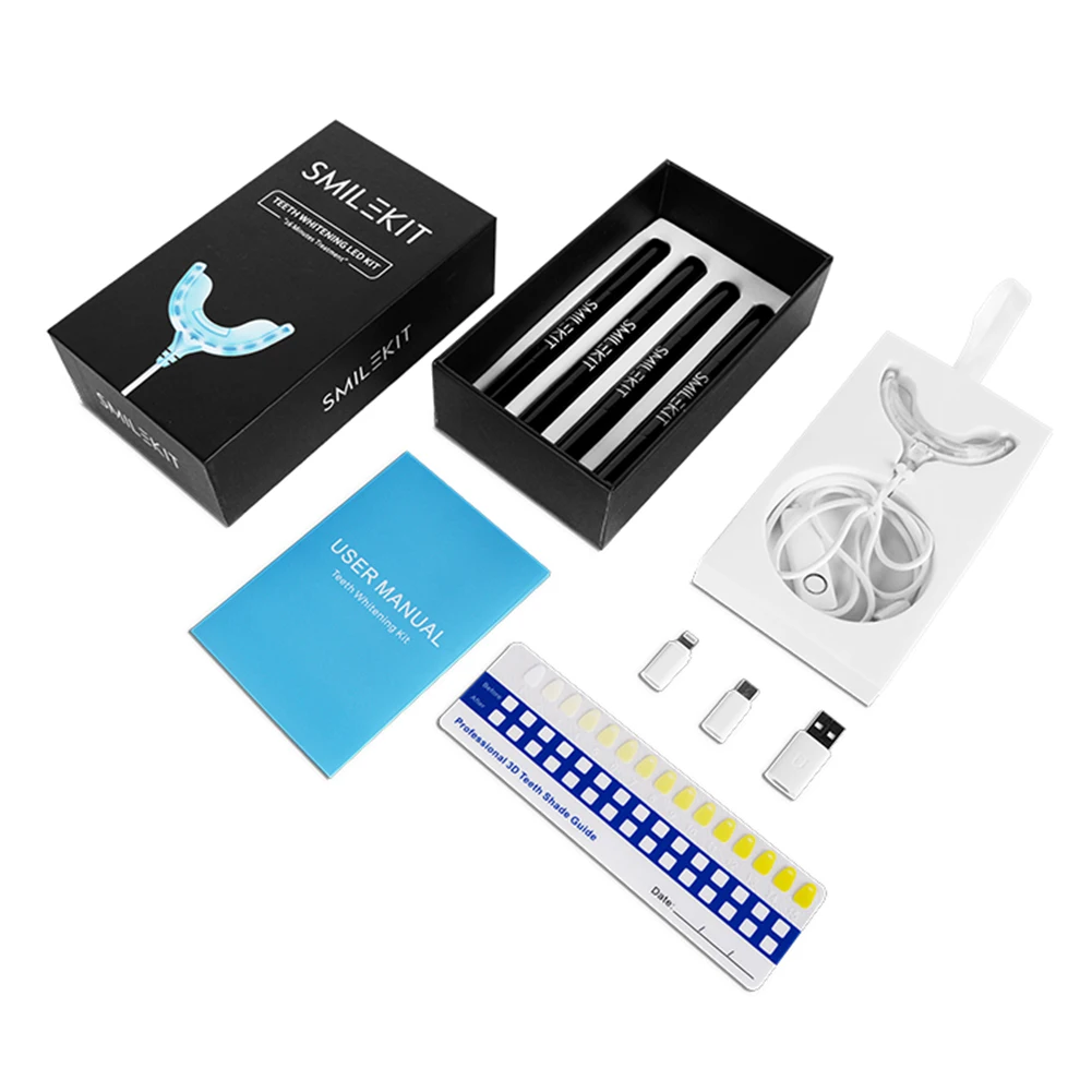 1 комплект, отбеливание зубов, – обзор и цена Teeth Whitening Gel Syringes