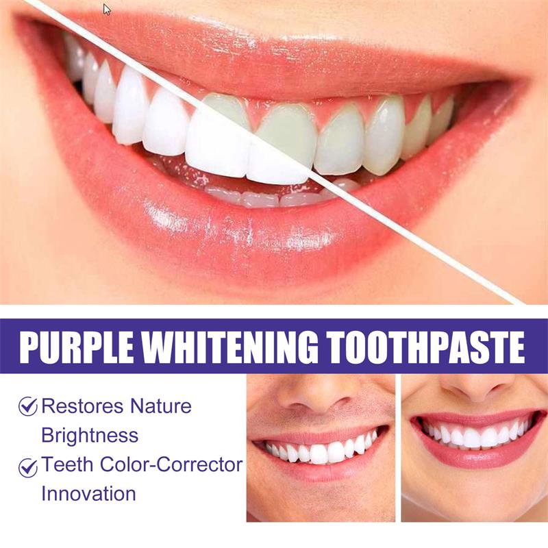 Зубная паста-мусс 9D Purple дл – обзор и цена Teeth Whitening That Works