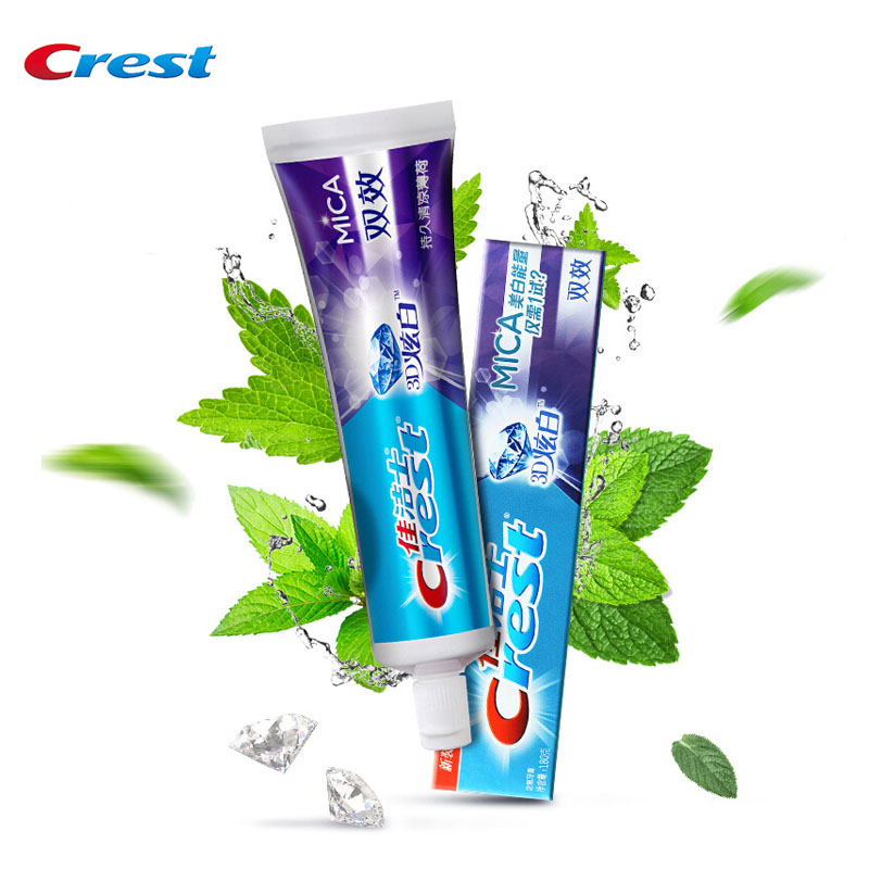 Crest 3D зубная паста со слюдо – обзор и цена Teeth Paint Whitening