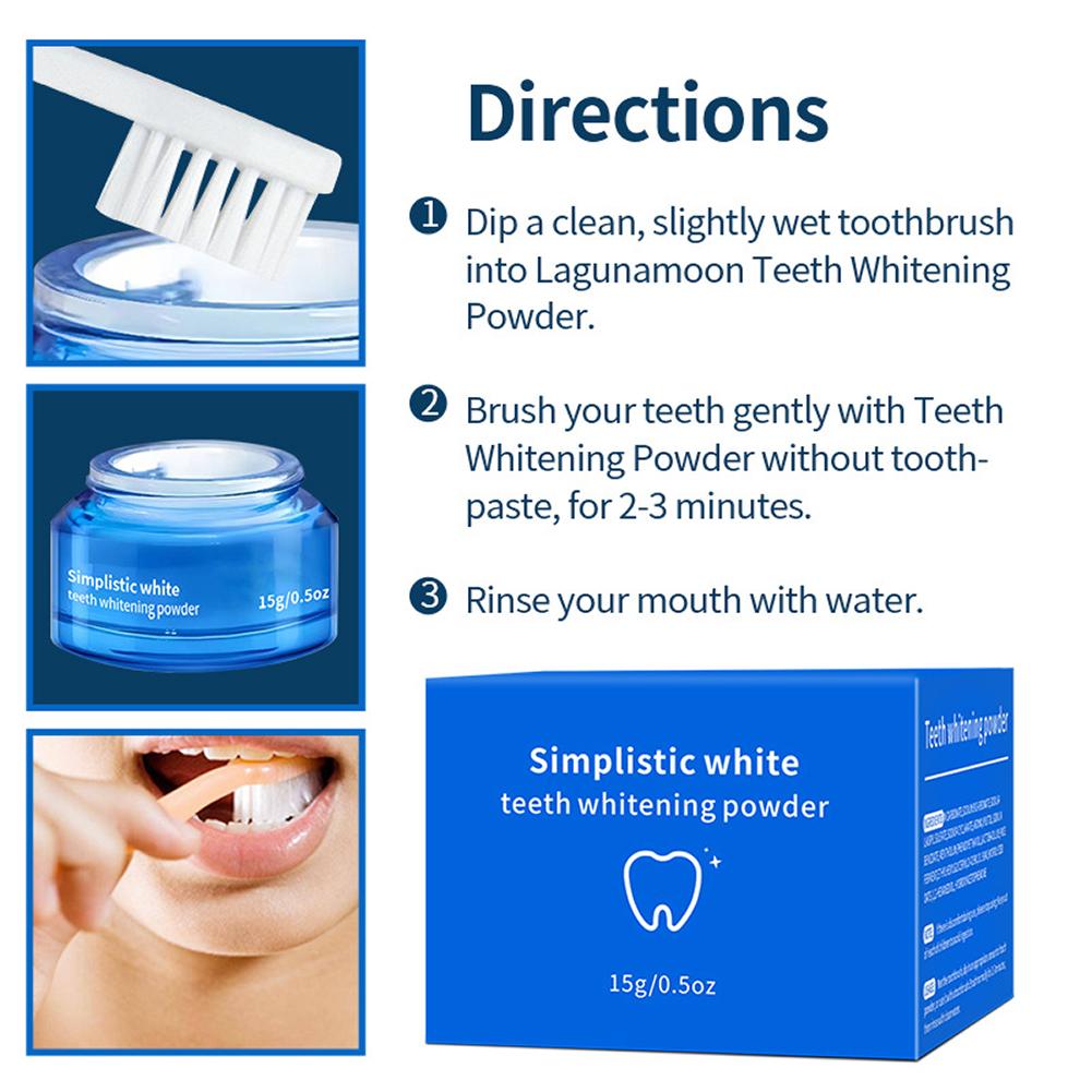 15 г отбеливающего порошка для – обзор и цена Teeth Paint Whitening