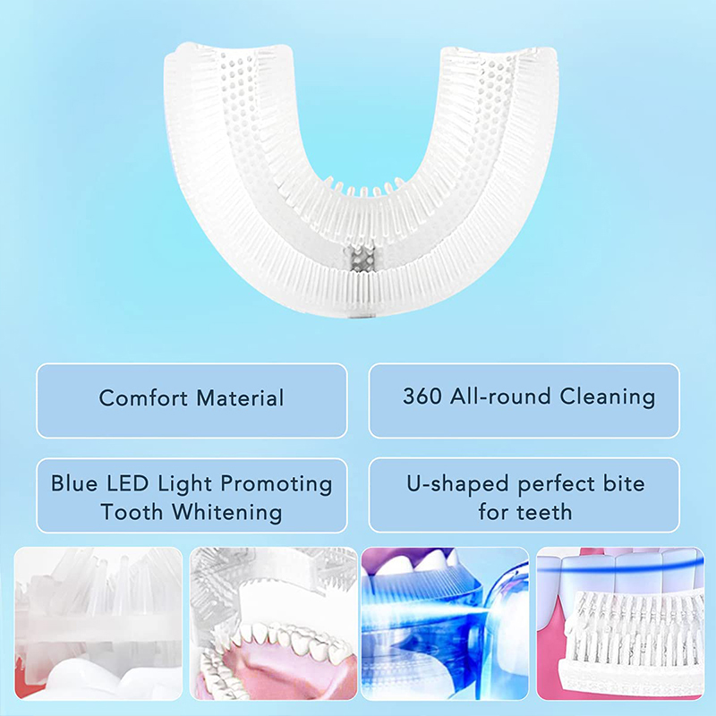U-образная перезаряжаемая ламп – обзор и цена Teeth Whitening Kit With Light