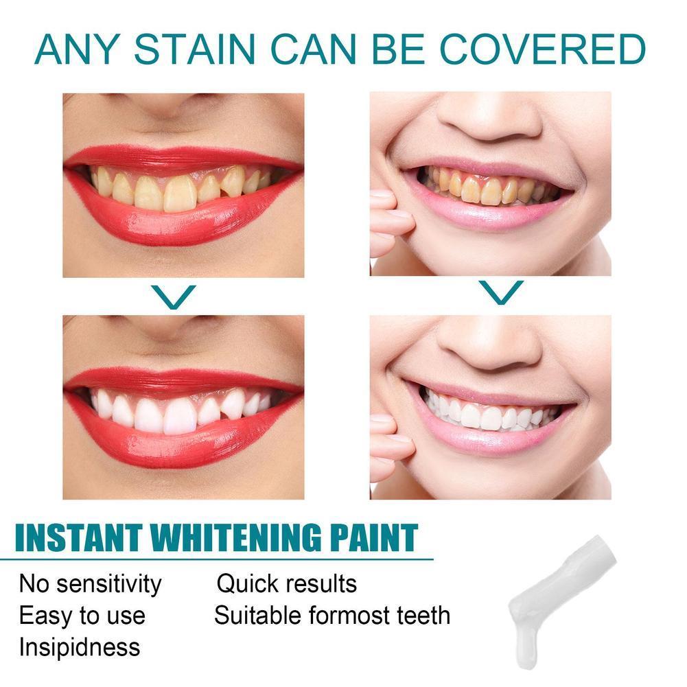 Зубная краска для отбеливания, – обзор и цена Teeth Paint Whitening