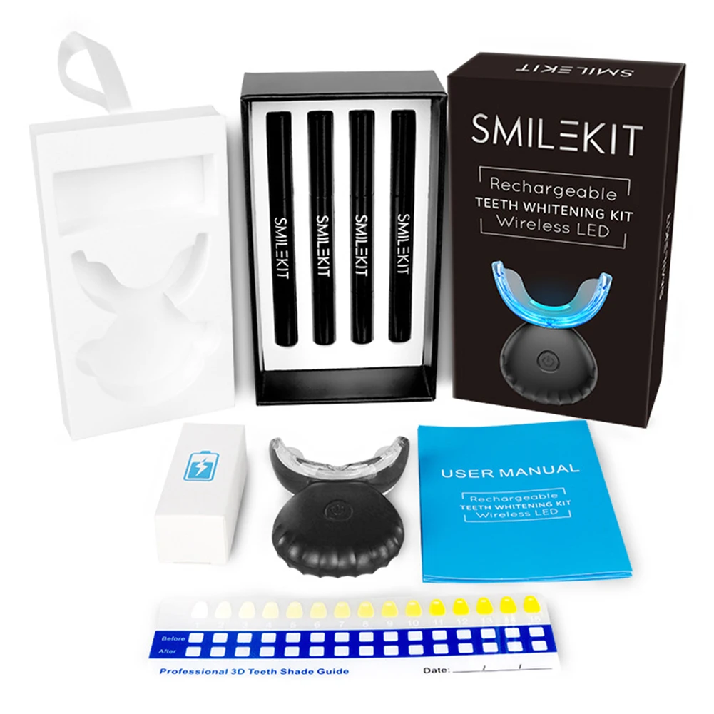 Набор для отбеливания зубов, м – обзор и цена Teeth Whitening Bleaching Kit