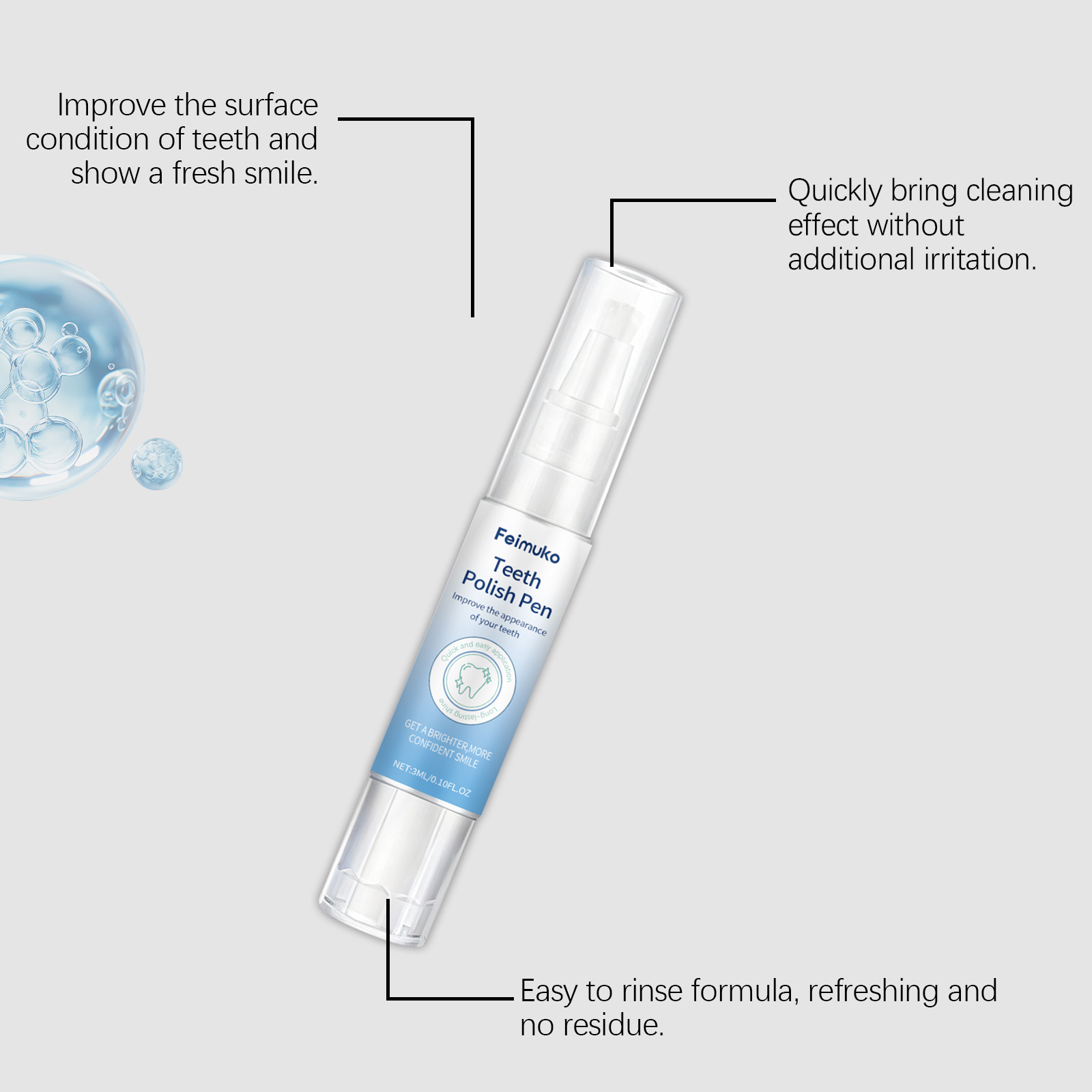 Мгновенное отбеливание зубов:  – обзор и цена Teeth Whitening Gel Pen