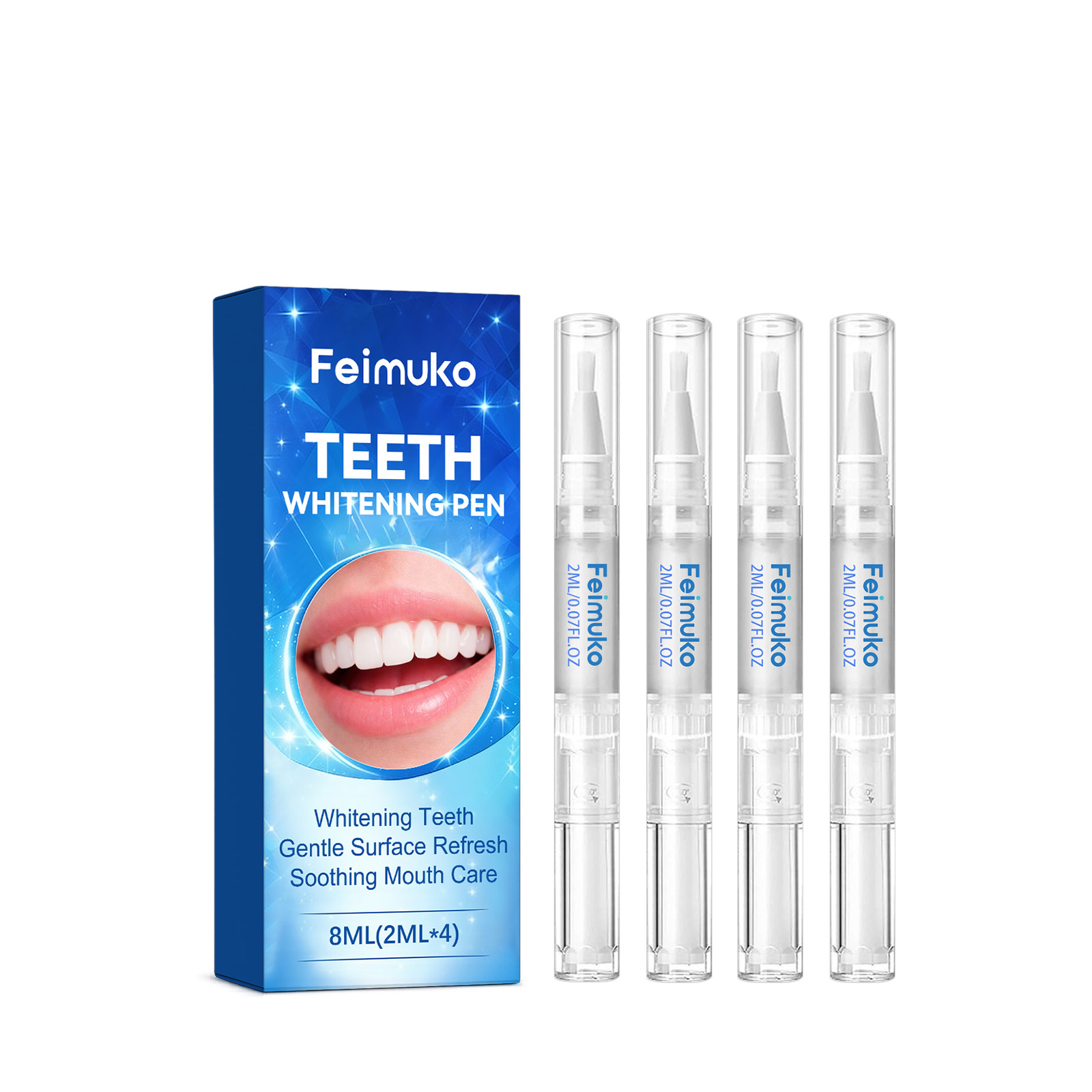 Набор из 4-х гелевых ручек для – обзор и цена Teeth Whitening Bleaching Kit